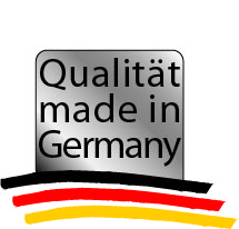 Qualität made in Germany [Logo]